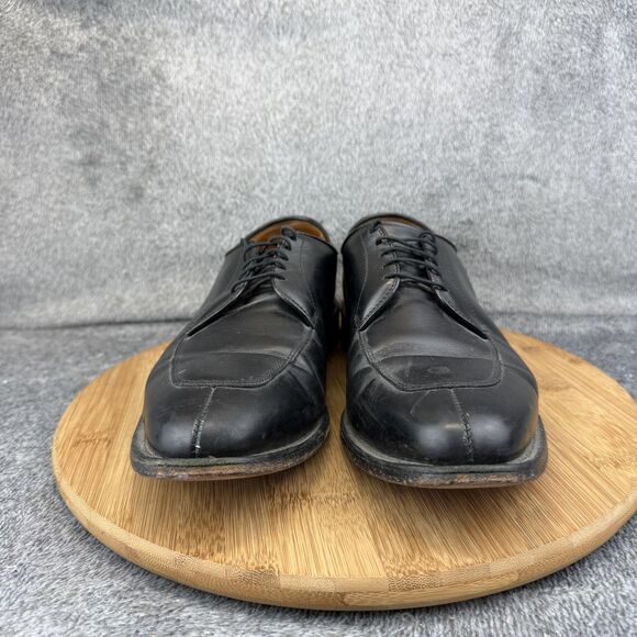 Allen Edmonds Delray Shoes Mens Size 10 C Black Leather Derby Made USA main image 11